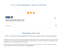 Tablet Screenshot of mbsp.com