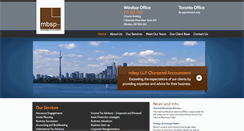 Desktop Screenshot of mbsp.ca